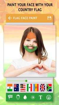FlagFace - paint your Face 2 تصوير الشاشة
