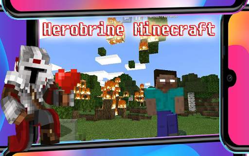 Mod Herobrine Minecraft screenshot 1