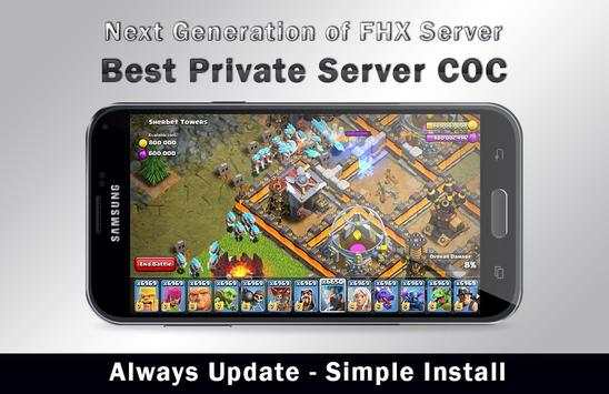 Clash Of Lights FHX COC Server screenshot 1