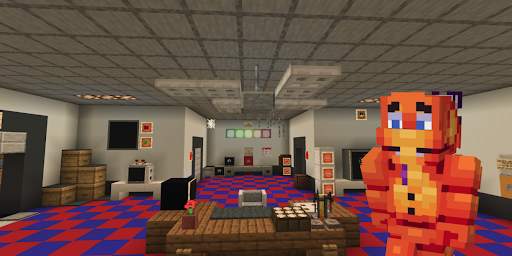 FNAF 1 Maps for Minecraft PE screenshot 3