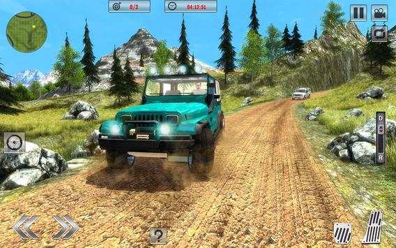 Offroad Jeep Driving Sim 2017 screenshot 1