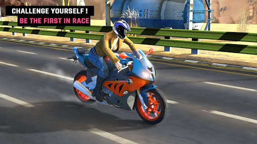 Bike Highway Driving - Shoot & Attack Racers screenshot 3