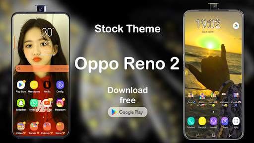 Theme for Oppo Reno 2 4 تصوير الشاشة