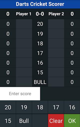 Darts Cricket Scorer screenshot 2