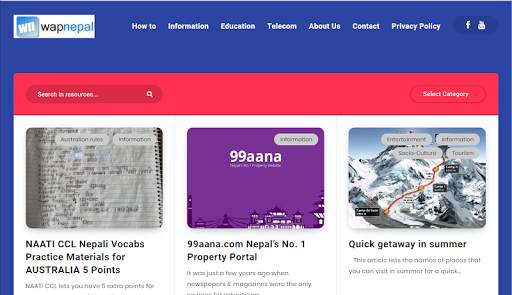Wap Nepal screenshot 3