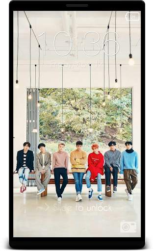 Super Junior Lock Screen 1 تصوير الشاشة