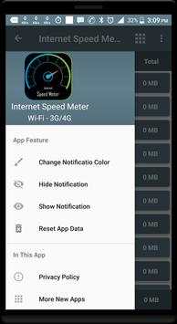 3G, 4G Data & Wifi Internet Speed Meter screenshot 3