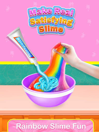 ふわふわスライムメーカーゲーム：Diyスライムシミュレーター screenshot 4