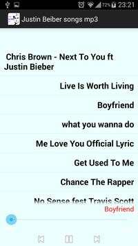 Justin Beiber songs mp3 screenshot 6