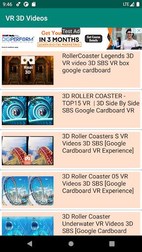 VR 3D 360 Videos screenshot 3
