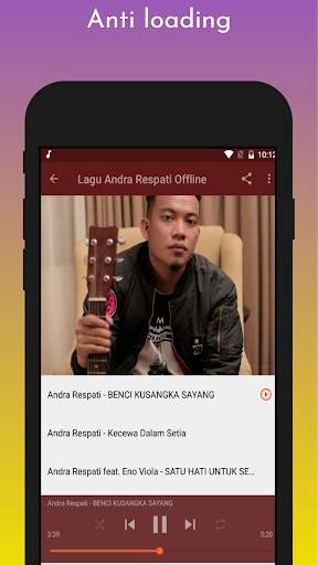Lagu Andra Respati Offline screenshot 2