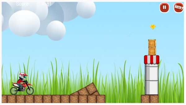 Extreme stunt bike race screenshot 1