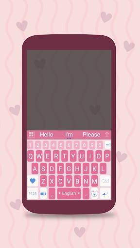 ai.keyboard My Baby Girl theme screenshot 1