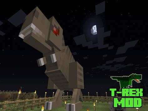 T-Rex Mod for Minecraft PE screenshot 3