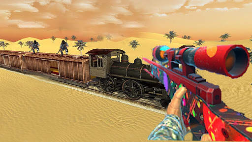 IGI Train Sniper Shooter War 3D: Train Games 2020 screenshot 4