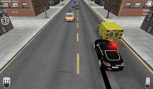Course-poursuite de Police screenshot 5