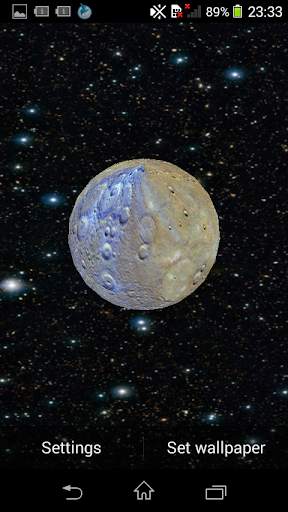 Planet Galaxy Live Wallpaper screenshot 5