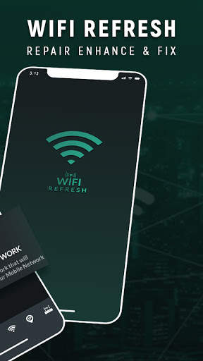 WiFi Refresh with Wifi Signal Strength, Rapair-Fix screenshot 2