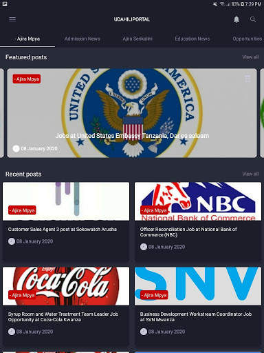 Udahiliportal - Ajira & Elimu Tanzania screenshot 6