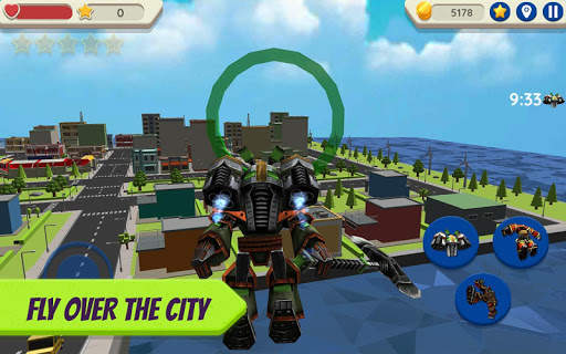 Robot Hero: City Simulator 3D screenshot 4