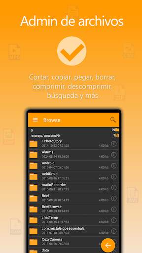 Browse - Admin de archivos screenshot 1