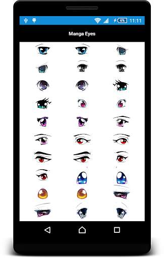Manga Eyes Photo Editor Anime screenshot 2