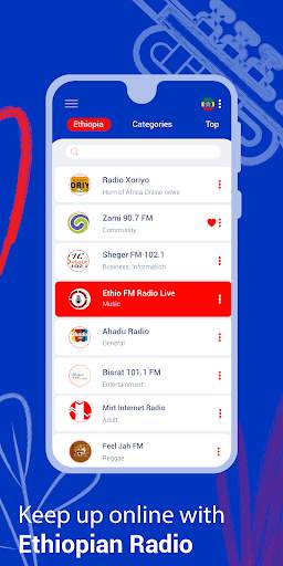 Ethiopian Radio - Live FM Player screenshot 2