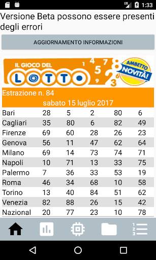 Sistemi Lotto Lite free screenshot 1