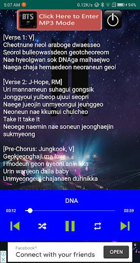 BTS Song offline screenshot 6