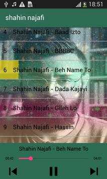 شاهين نجفى بدون اينترنيت - Shahin Najafi Songs screenshot 7