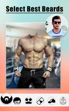 Men Body Builder Photo Editor : SixPack tattoo App screenshot 2