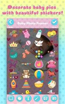 Baby Photo Editor – Cute Baby Stickers screenshot 5