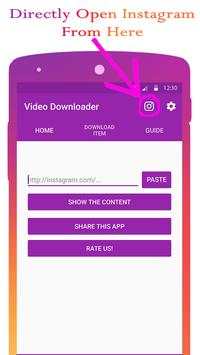 Insta Downloader & Insta Big Profile (2  in 1 App) screenshot 2