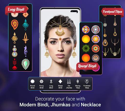 Indian Bindi Photo Editor 1 تصوير الشاشة