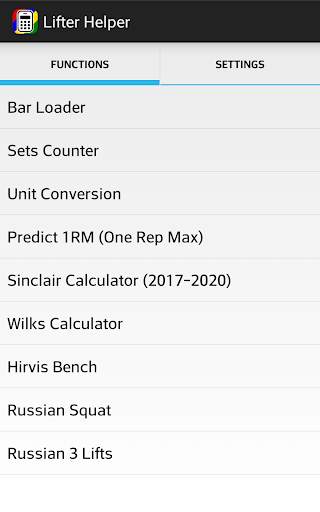Lifter Helper screenshot 1