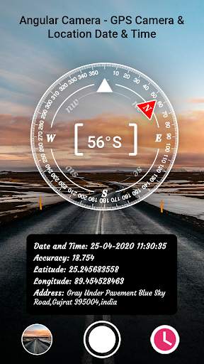Angular Camera - GPS Camera & Location Date & Time screenshot 3