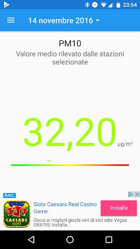 Qualità dell' Aria Lombardia screenshot 1