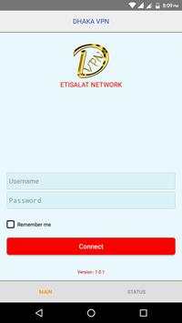 DHAKA VPN screenshot 1