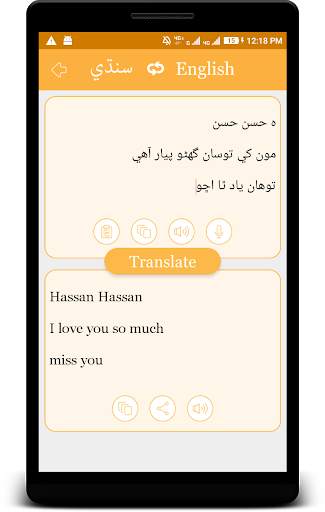 Sindhi - English Translator (سنڌي مترجم) скриншот 2