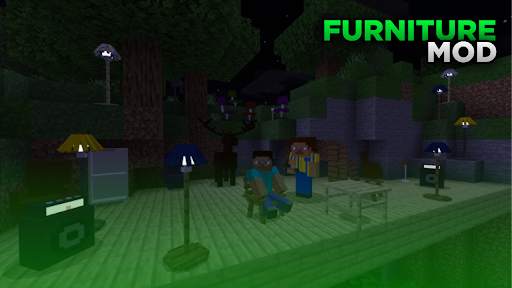 Furniture mod for Minecraft. Decocraft mod screenshot 2