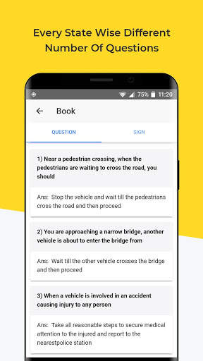 RTO Test, Rto Exam in hindi: Driving Licence Test 2 تصوير الشاشة