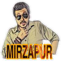 Mirzapur Stickers - 400 Plus WhatsApp Sticker logo