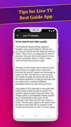 Tips for Live TV - Free Guide 2019 screenshot 5