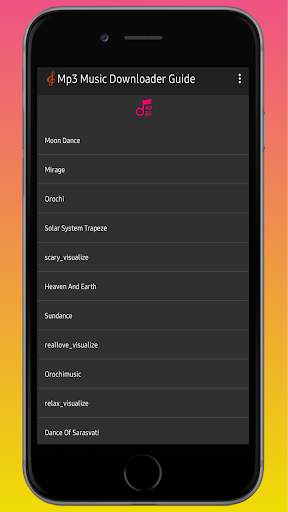 Mp3 Music Downloader Player & Guide 5 تصوير الشاشة