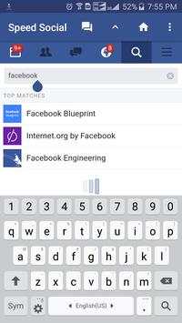 SpeedSocial for Facebook скриншот 3