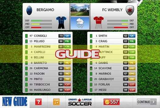 Guide Dream League Soccer 2016 screenshot 2