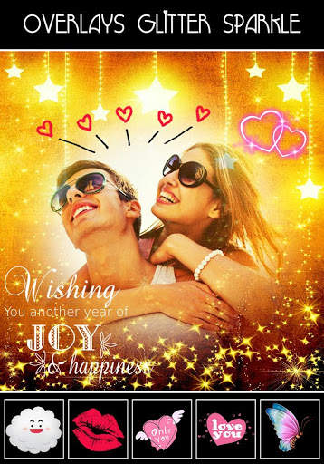 Glitter Sparkle Photo Effects - Photo Frame 3 تصوير الشاشة