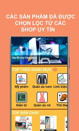 Top Shop - Mã giảm giá Shopee, Tiki, Lazada screenshot 3