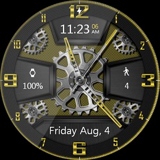 Carbon Gears HD Watch Face screenshot 16