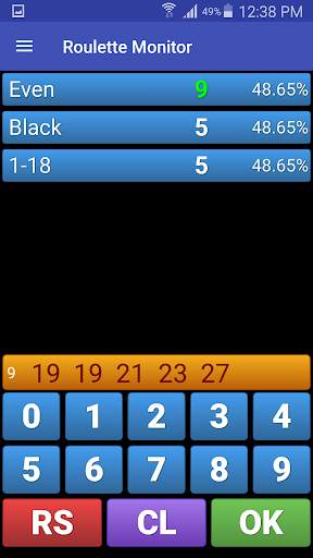 Roulette Monitor screenshot 1